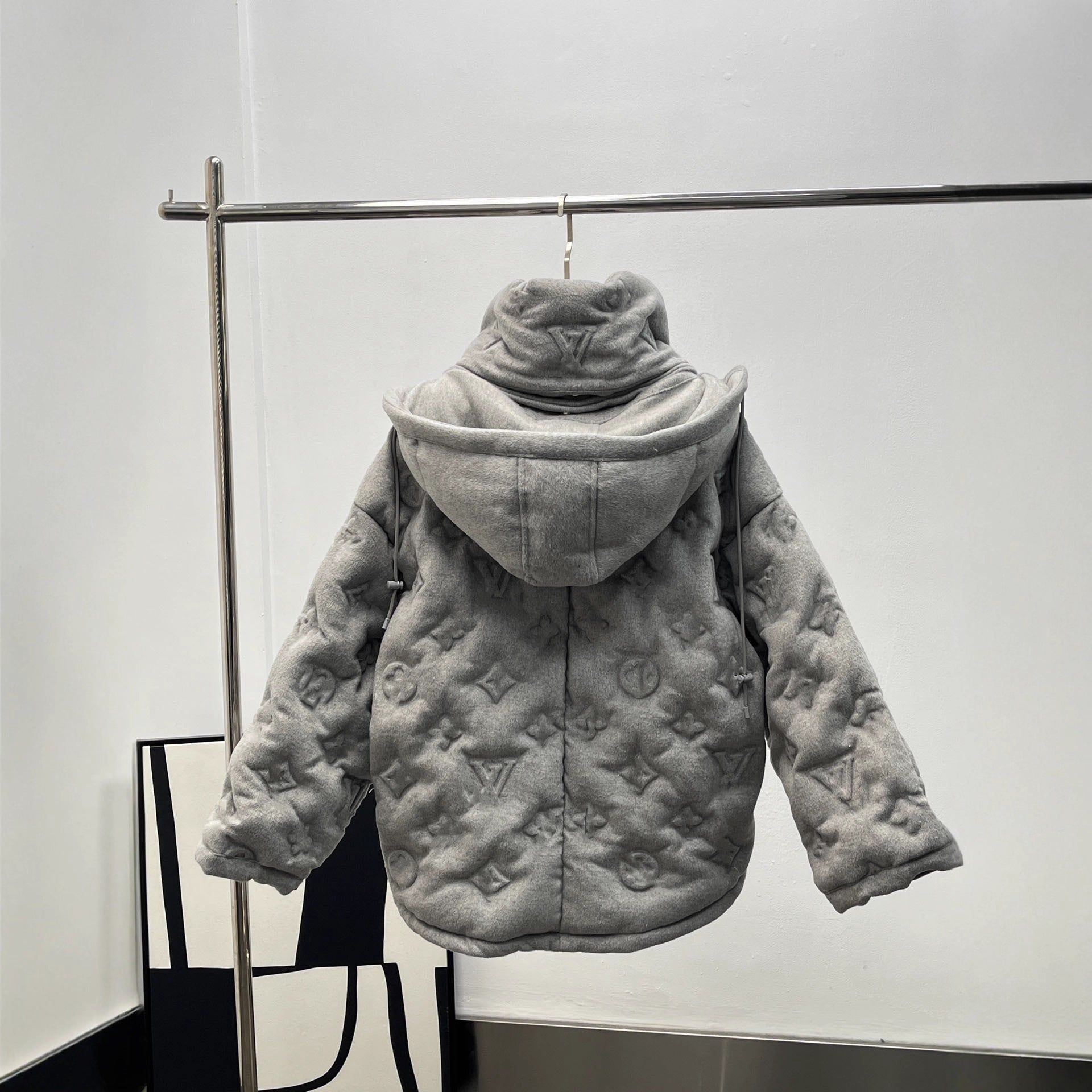 Textured Puffer Jacket
